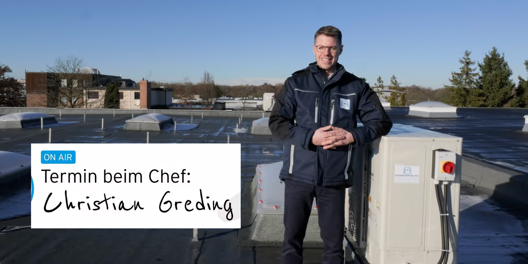 Termin beim Chef: Wie Bärenkälte Handwerk, Klima und Verantwortung verbindet. Christian Greding, Geschäftsführer der Bärenkälte