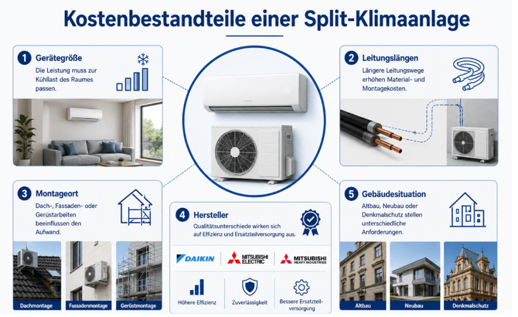 Welche Faktoren beeinflussen den Preis